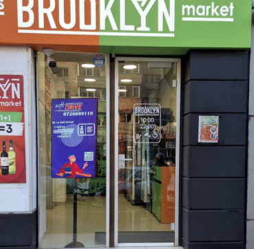 Reteaua Digitala DOOH Indoor - Brooklyn Drinks Market – Calea Moșilor