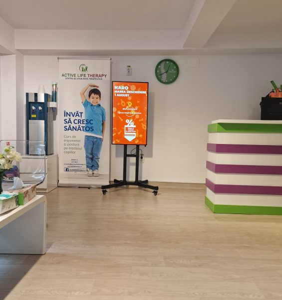 Reteaua Digitala DOOH Indoor - Active Life Therapy