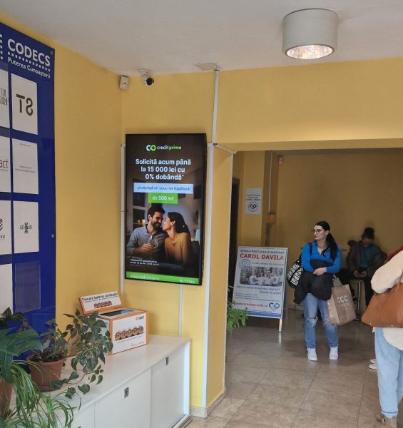 Reteaua Digitala DOOH Indoor - Cladirea de Business CODECS
