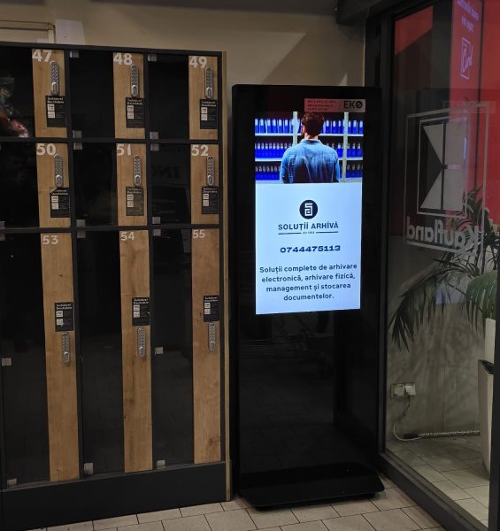 Reteaua Digitala DOOH Indoor - KAUFLAND | Craiova 1Mai