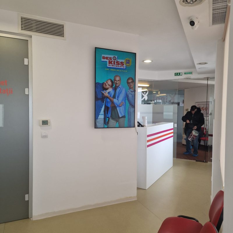 Reteaua Digitala DOOH Indoor - Kineto Consult, Aviatiei