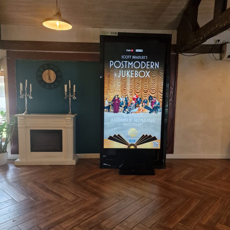 Reteaua Digitala DOOH Indoor - Mosia Navaro – Zonă restaurant