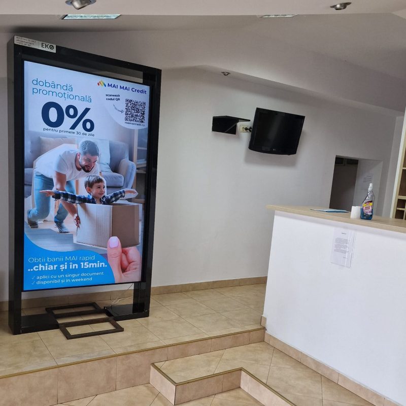 Reteaua Digitala DOOH Indoor - Mosia Navaro – Zonă spa / piscină