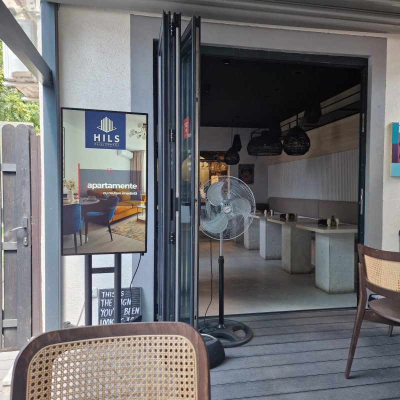 Reteaua Digitala DOOH Indoor - Neighbours Kitchen & Coffee