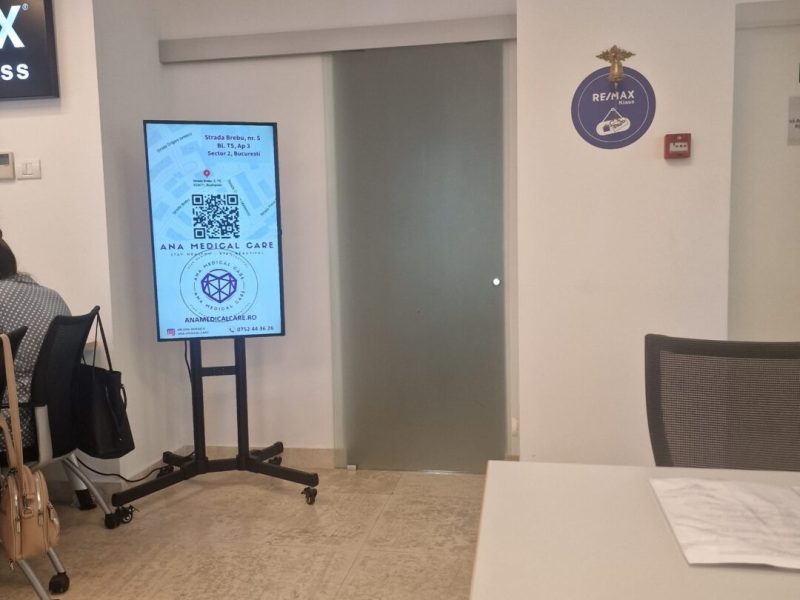 Reteaua Digitala DOOH Indoor - RE/MAX Klass